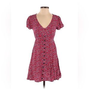 Mason & Belle XS Lyla red casual mini dress - new w/o tags NWOT